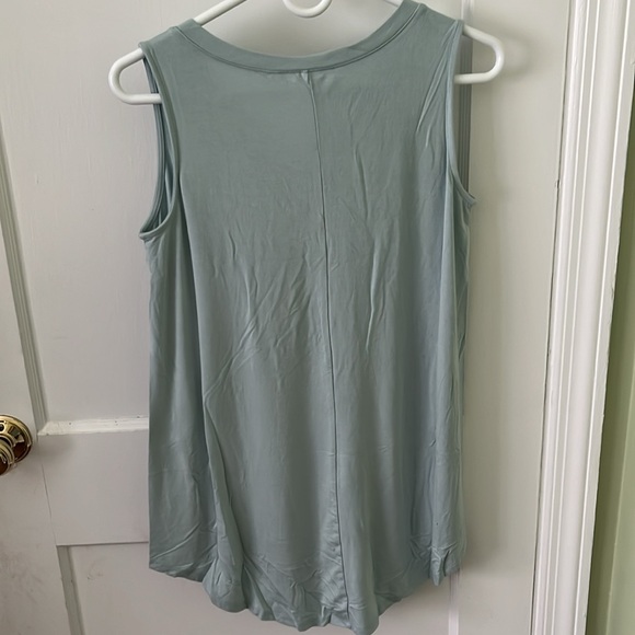 Zenana Aqua tank top Mint color - Picture 3 of 4
